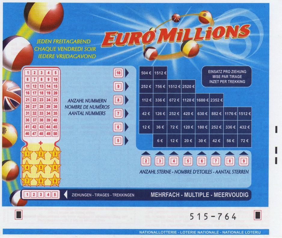 Euromillions multiple ticket euromillion multiple